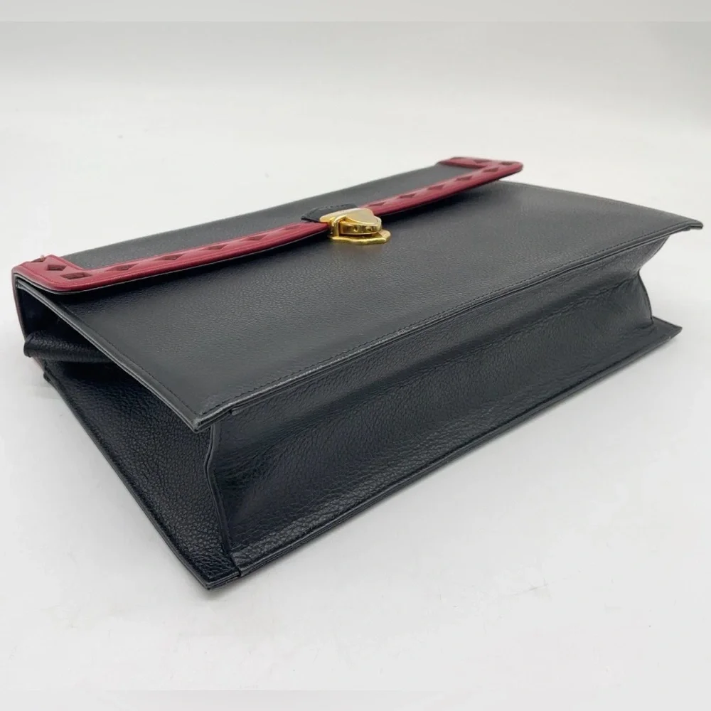 YVES SAINT LAURENT Vintage Top Handle/ Clutch Bag